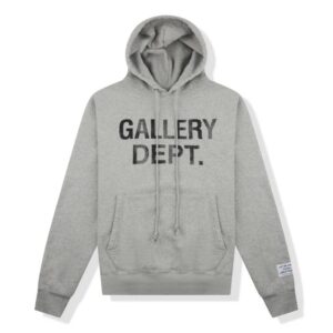 GALLERY DEPT GD Logo Gray Hoodie.