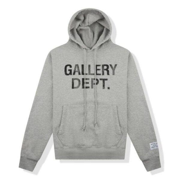 GALLERY DEPT GD Logo Gray Hoodie.