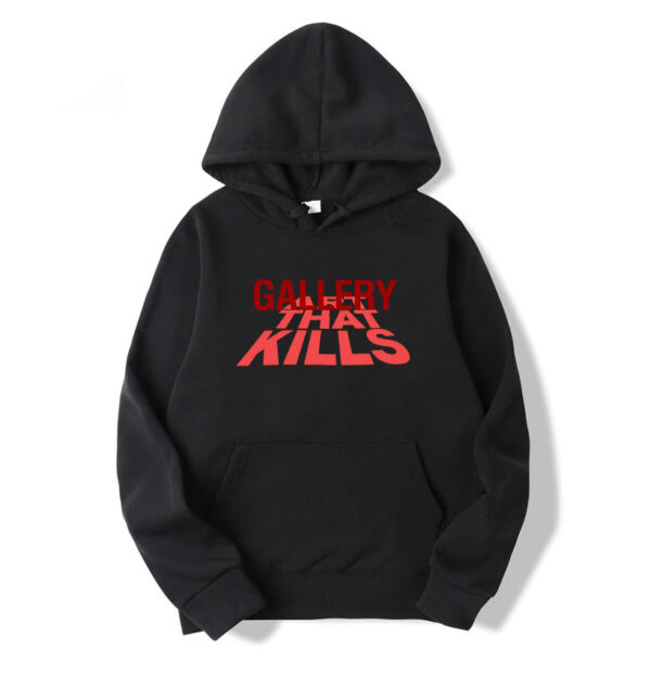 Gallery Dept Art That Kills Hoodie Black