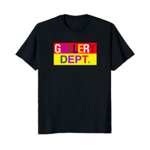 Gallery Dept Color T-shirt BLACK