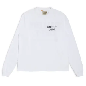 Gallery Dept Souvenir Long Sleeve T-shirt White