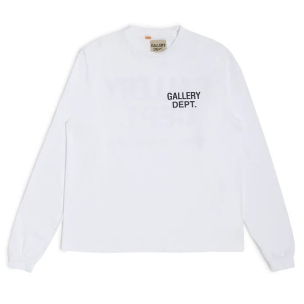 Gallery Dept Souvenir Long Sleeve T-shirt White