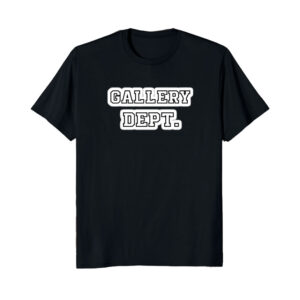 Gallery Dept T-shirt Outline BLACK