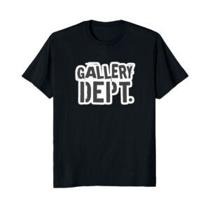 Gallery Dept White Logo T-shirt.