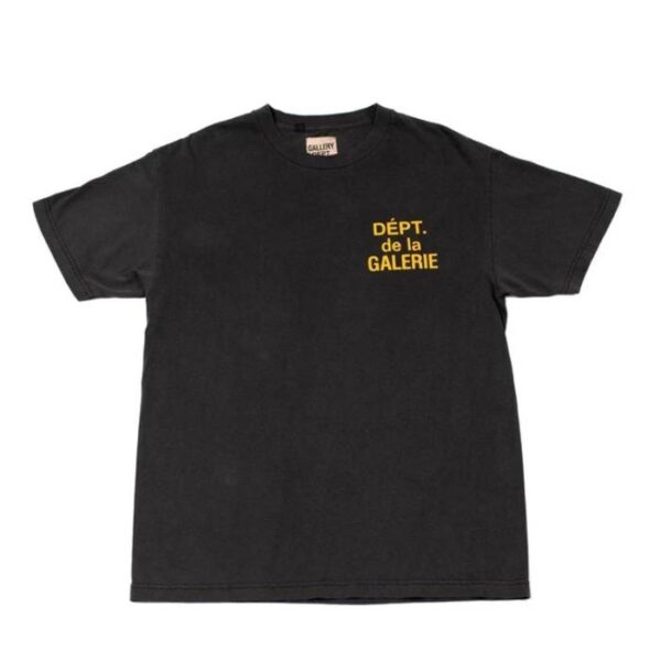 Gallery Dept de la GALERIE French T-Shirt Black.