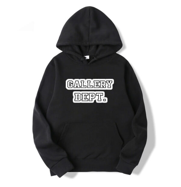 Gallery Dept pullover Black Hoodie